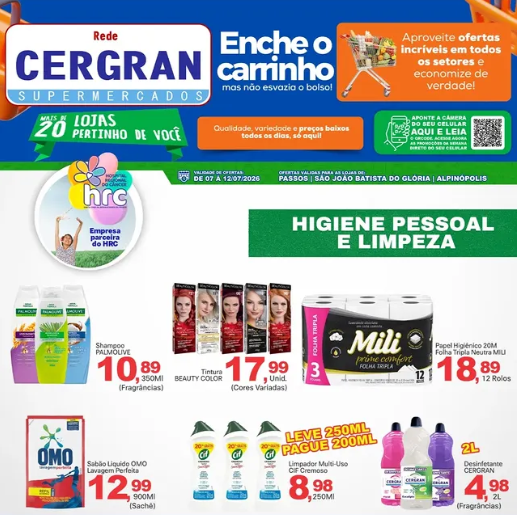Cergran Exposição - Ofertas da Semana Supermercados Passos MG / Jornal de Ofertas Supermercados