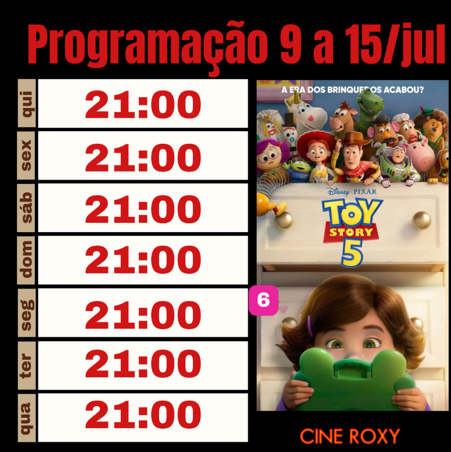 Toy Store 5 - O FILME 21:00 - CINEROXY | Passos MG