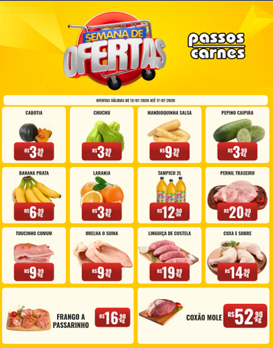 Passos Carnes - Ofertas da Semana - Ofertas da Semana Supermercado | Passos MG