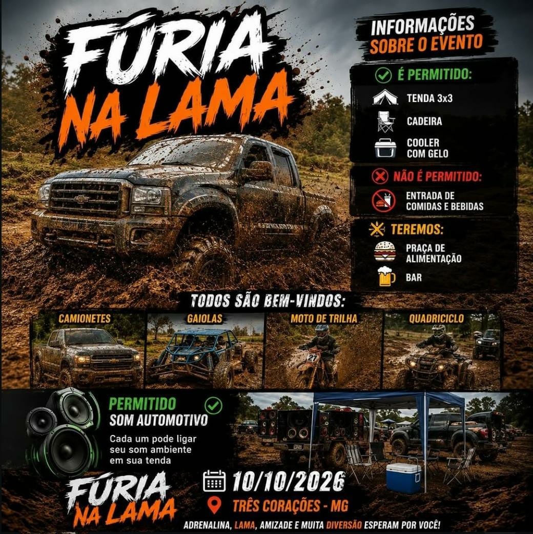 Fúria na Lama | Três Corações MG