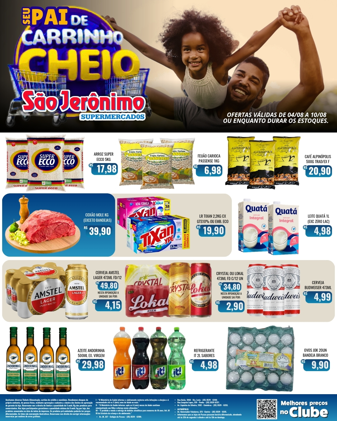    São Jerônimo - Ofertas da Semana Supermercados Passos MG / Jornal de Ofertas Supermercados Passos.