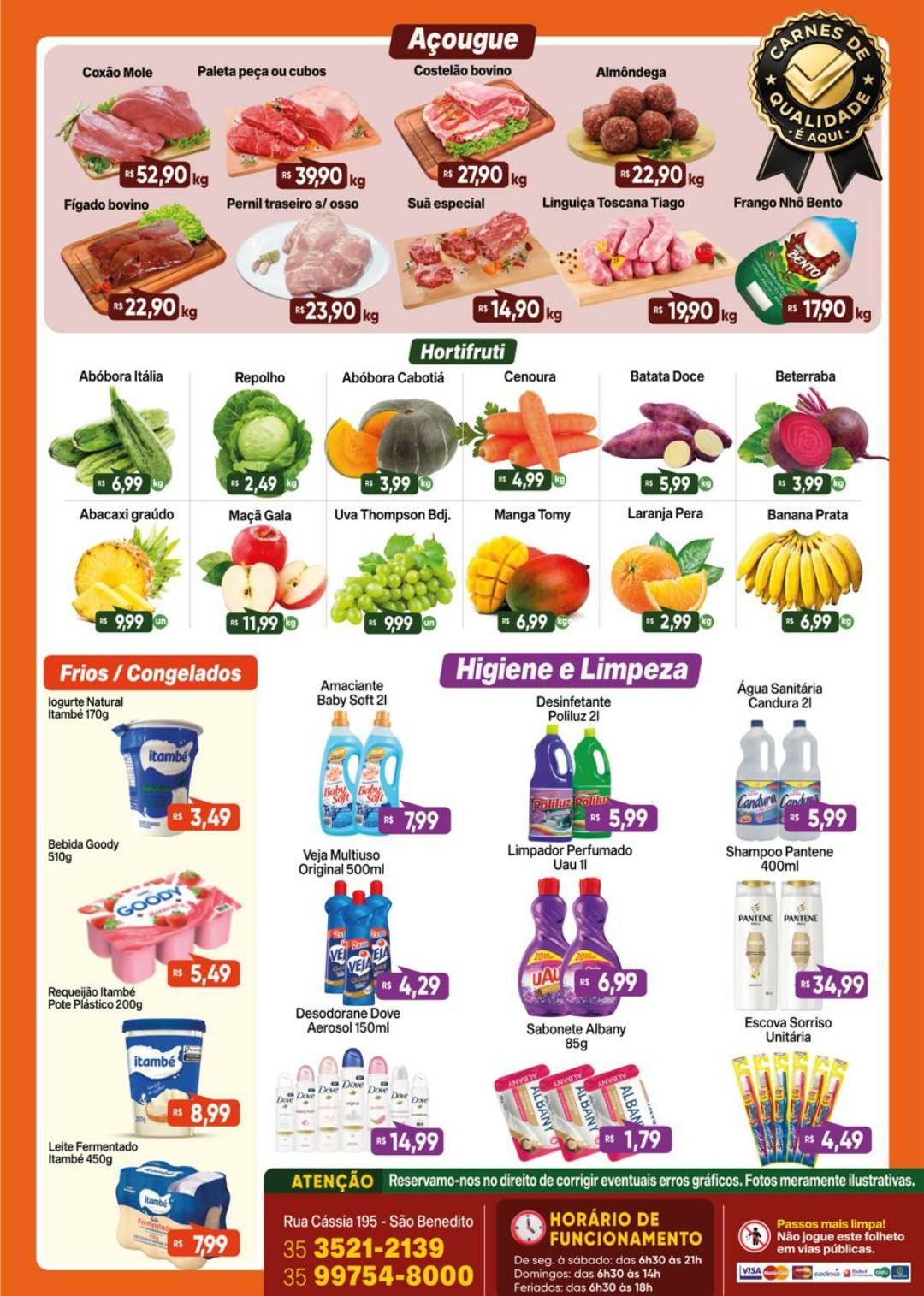 Supermercado Tiago - Ofertas da Semana Supermercados Passos MG / Jornal de Ofertas Supermercados