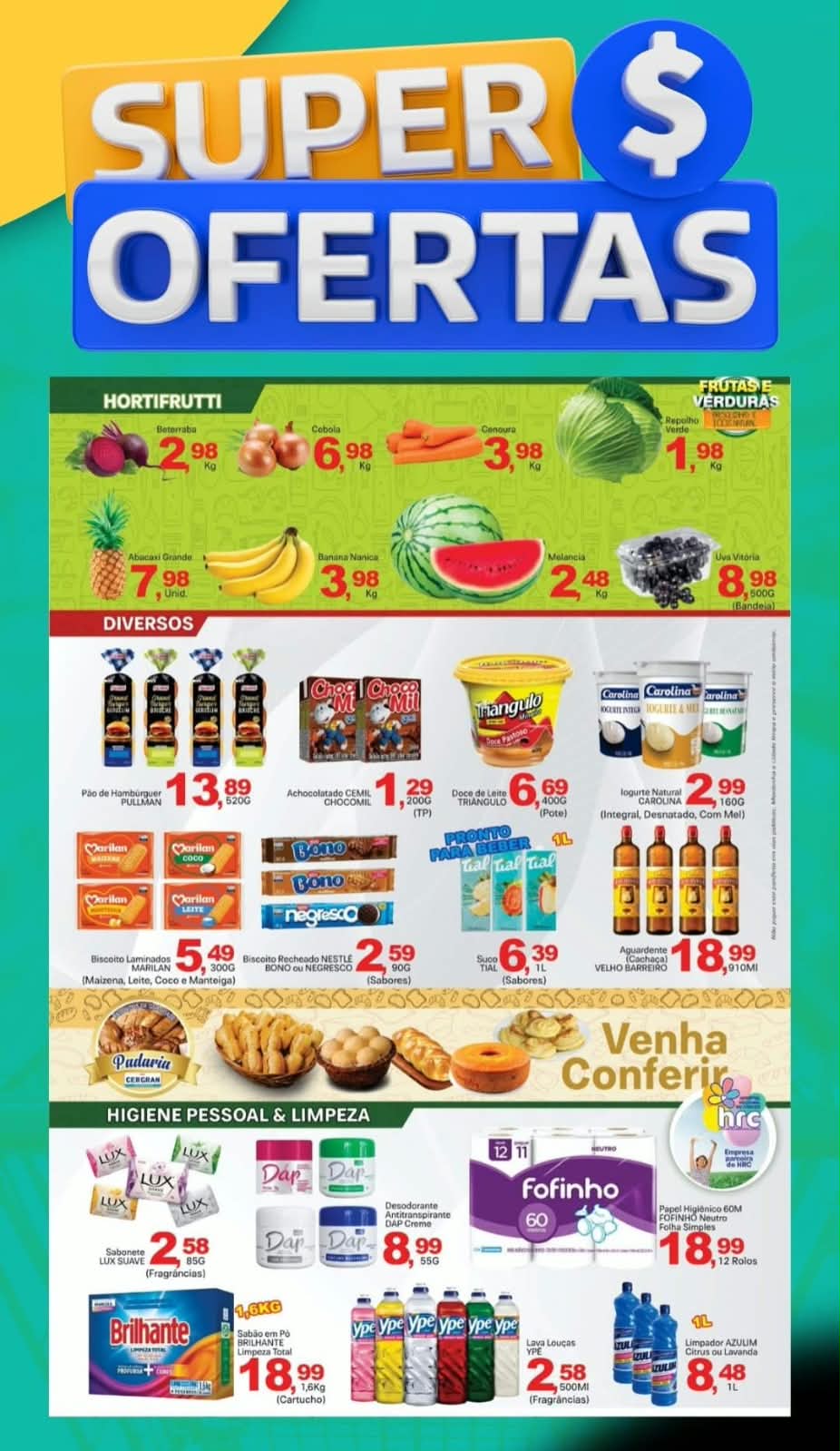 Cergran Rua Mato Grosso - Ofertas da Semana Supermercados Passos MG / Jornal de Ofertas Supermercados