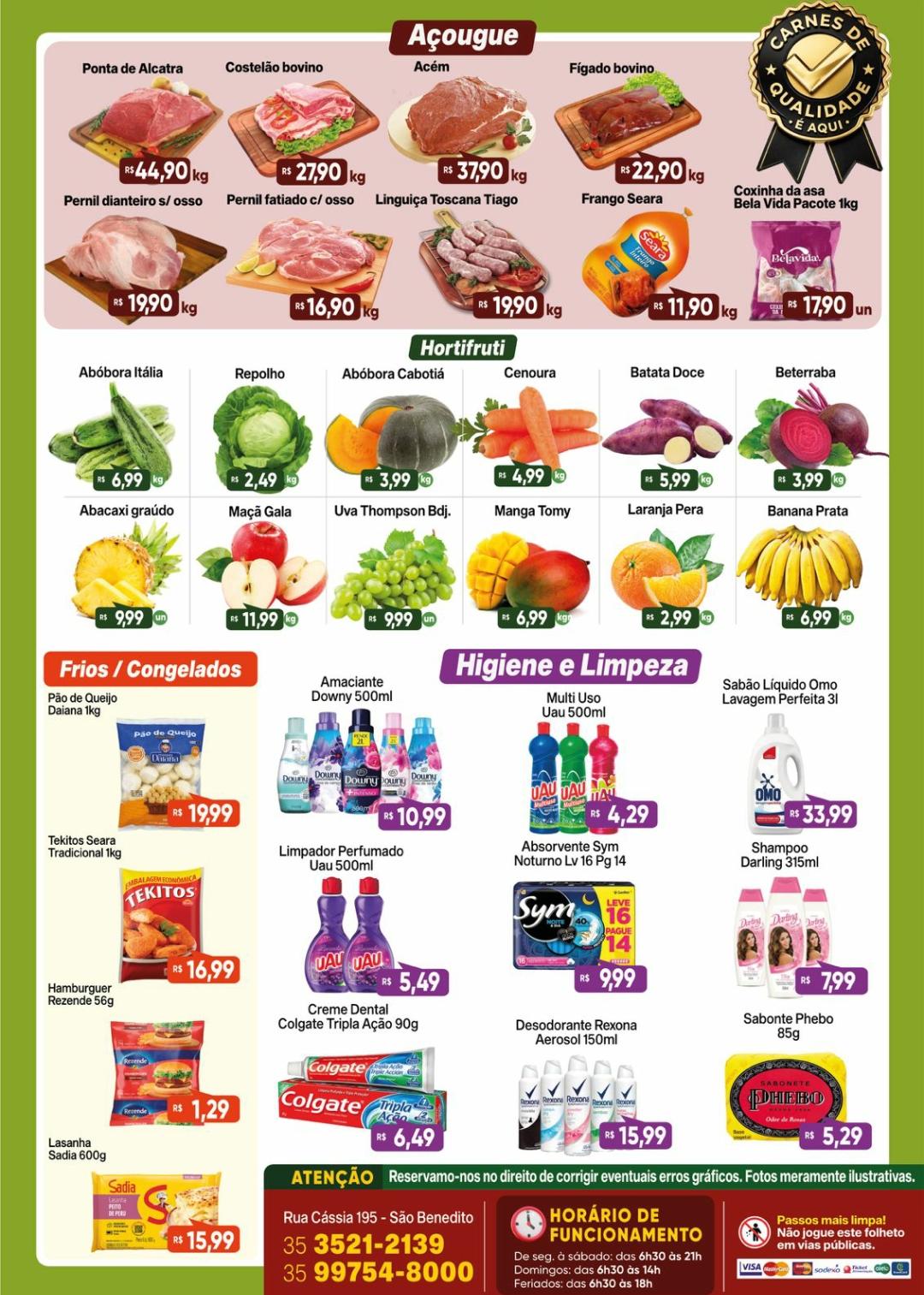 Supermercado Tiago - Ofertas da Semana Supermercados Passos MG / Jornal de Ofertas Supermercados