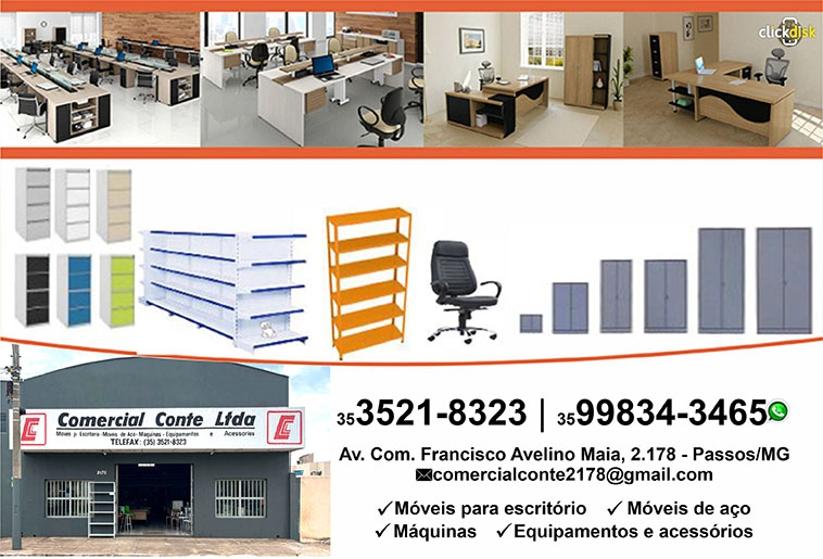 Equipamentos e mobiliário - Barreiro, Minas Gerais