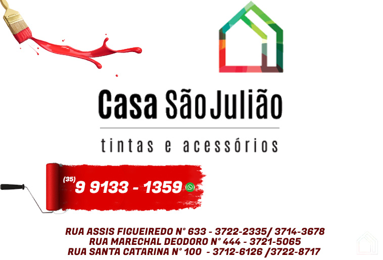 CASA SÃO JULIÃO TINTAS WHATSAPP, 99133-1359 - Click & Disk