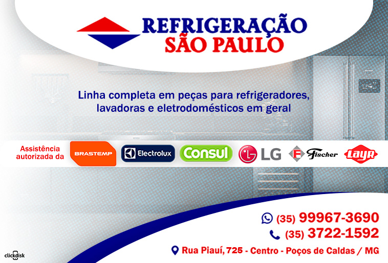 Refrigeração Poços de Caldas : pecas para maquina de lavar, peças para geladeiras, balcão, ar condiconado