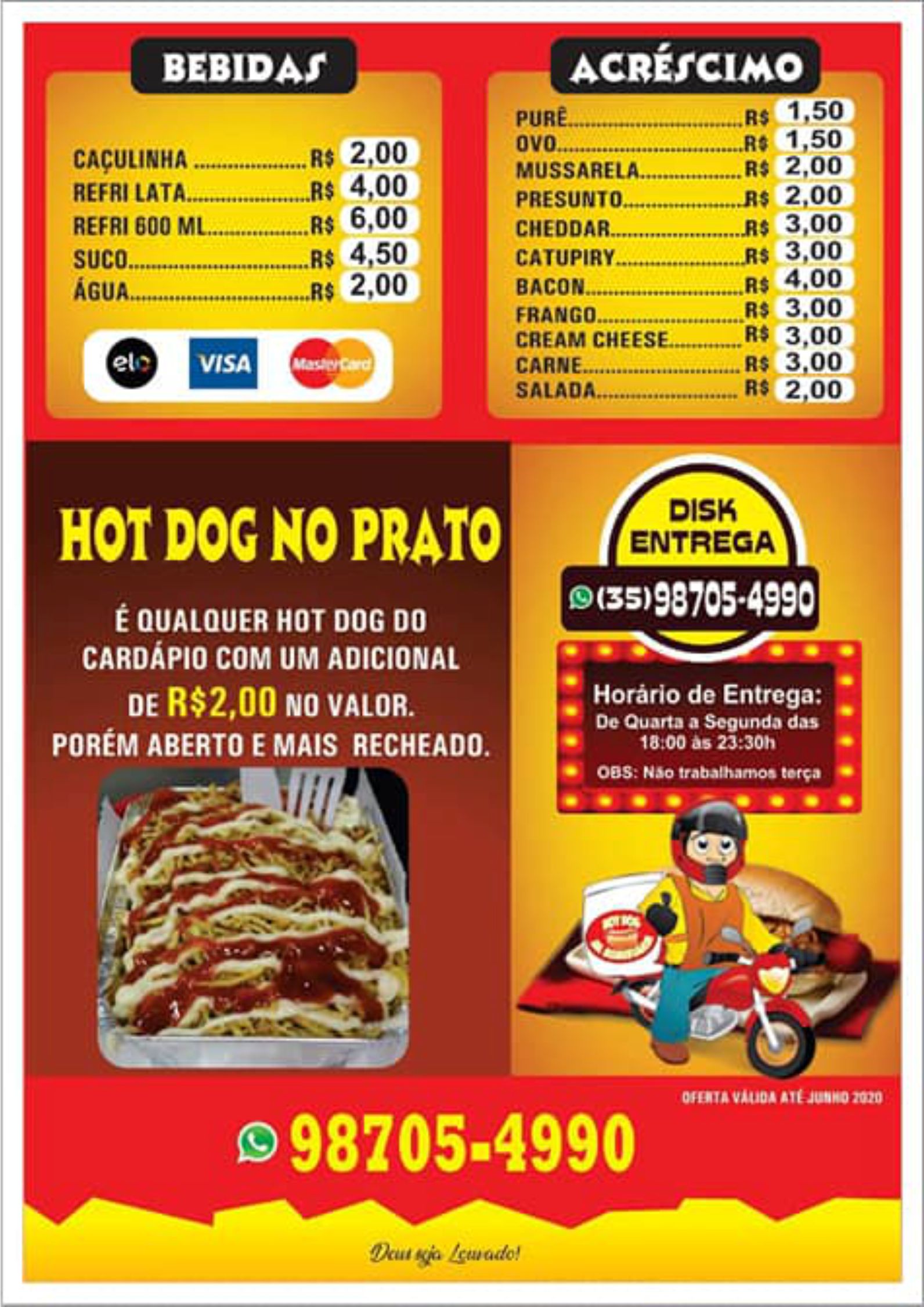 Você já comeu hot dog prensado?